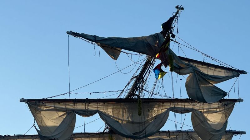 CNN correspondent shows extent of damage to Mexican Navy ship