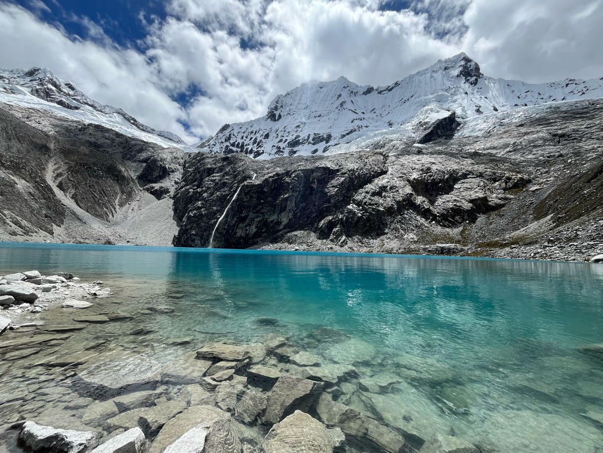 <strong>Natural wonder:</strong> Laguna 69, is one of the most celebrated alpine lakes in Huascarán National Park. Famed for its vivid turquoise waters and dramatic mountain backdrop, it’s ranked as the most popular day hike in the National Park.