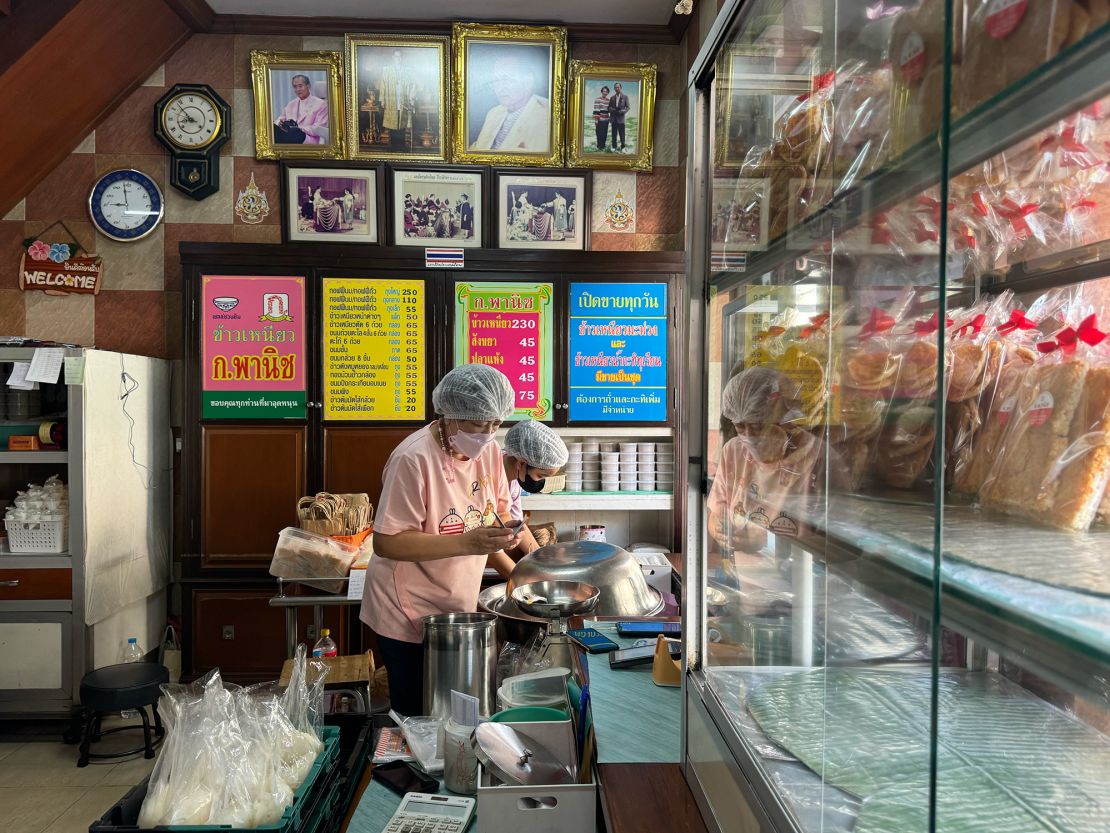 K Panich has been dishing out mango sticky rice since 1932.
