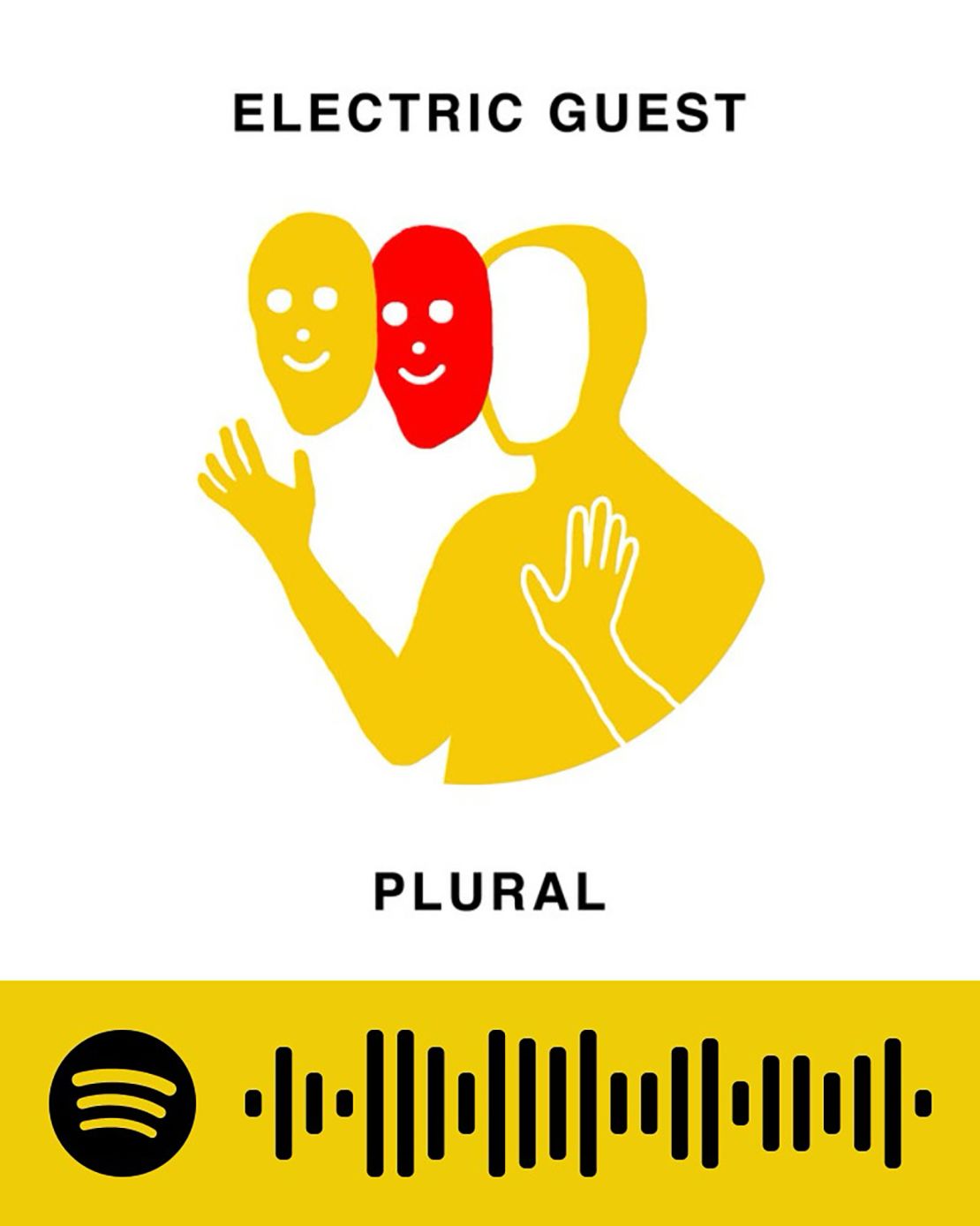 Pictured is the Spotify code for "Dear to Me," a song by the Los Angeles-based band Electric Guest.