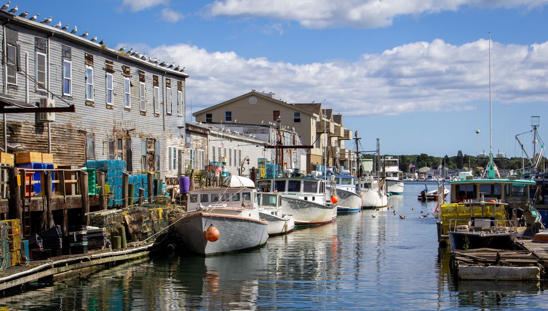 Portland's Old Port is a working waterfront.