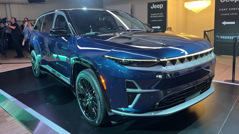 Jeep reveals its first EV for America | CNN Business