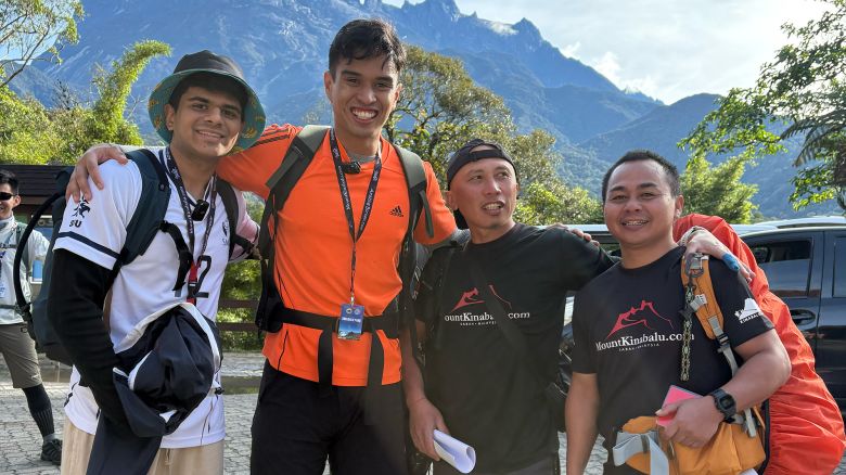 Prajesh Dhimant Patel, left, and Emyr Uzayr, second from left.