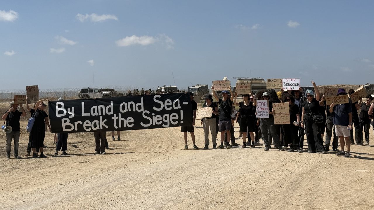 The activists, most of whom are Israeli-Jews, represent a minority in Israeli society, but they say it's important to continue to challenge their people's beliefs.