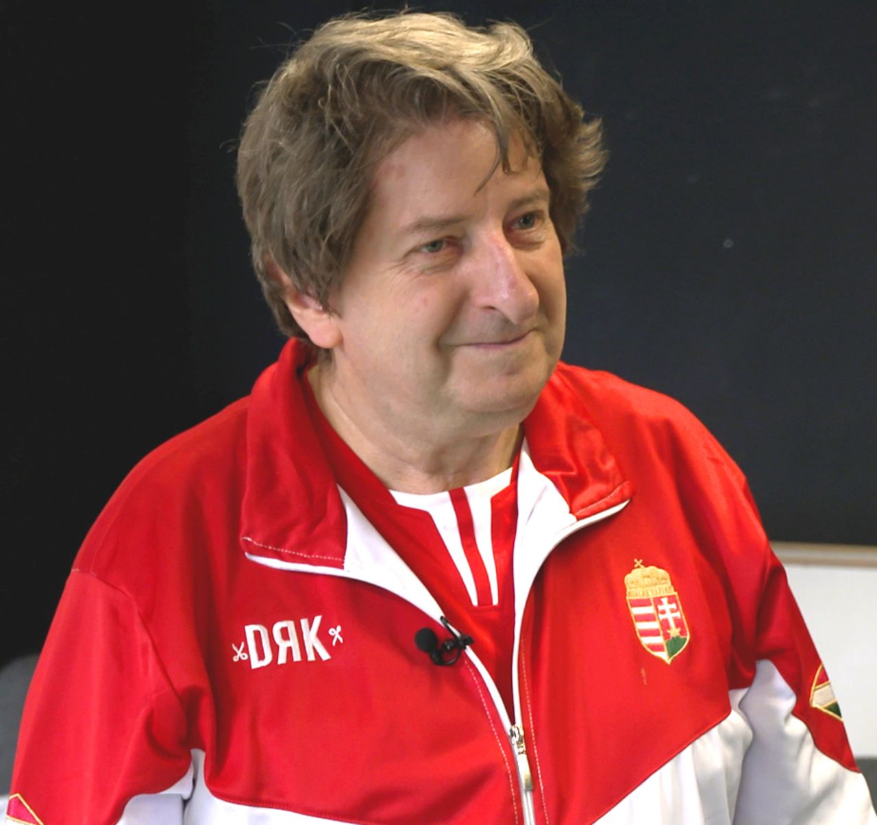 Button football legend Imre Horvath.