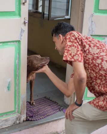 <strong>Straying further</strong>: In India, he connected with Abodh Aras, CEO of The Welfare of Stray Dogs, who took him on a tour of Mumbai.