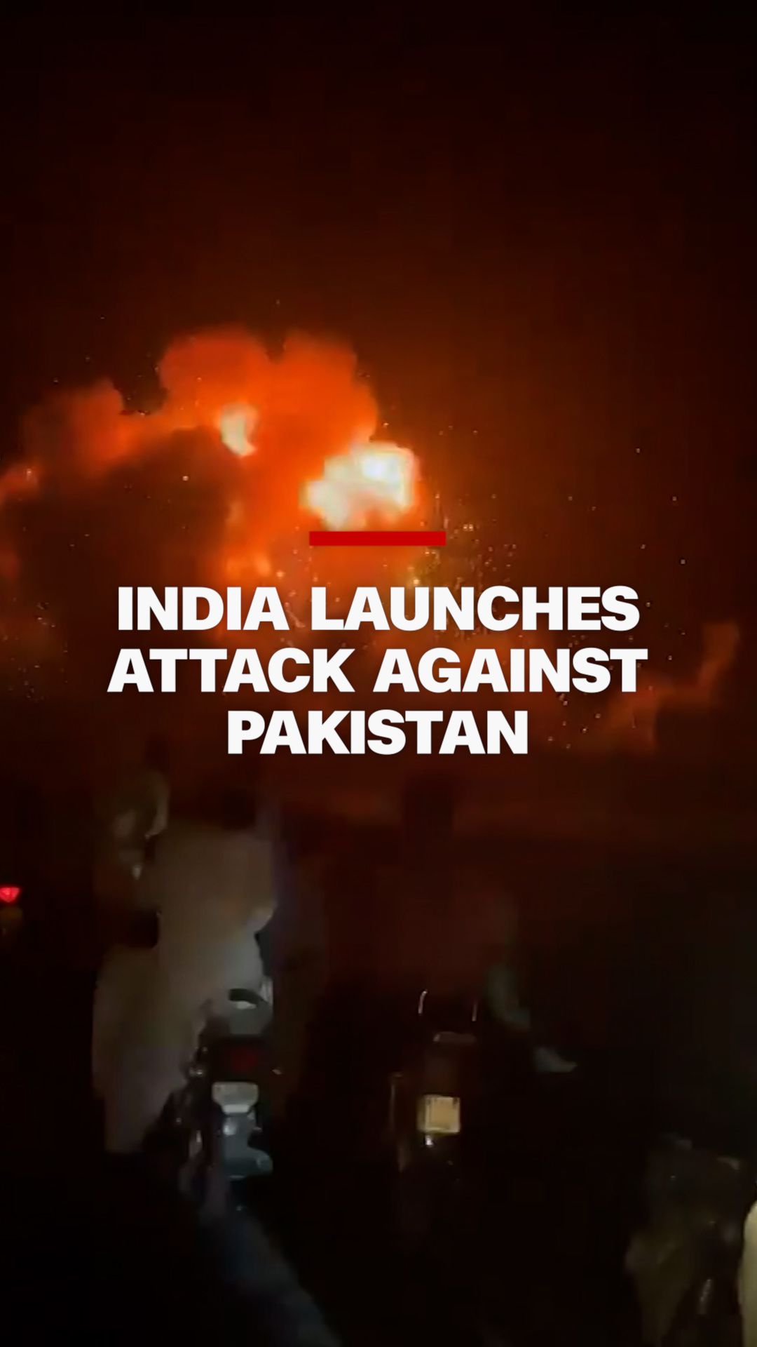 India says it’s launched a military operation against Pakistan, citing “terrorist infrastructure” in both Pakistan and Pakistan-administered Kashmir, in a major escalation of tensions between the two neighbors. In video shared by Reuters, multiple loud explosions could be heard in the city of Muzaffarabad.