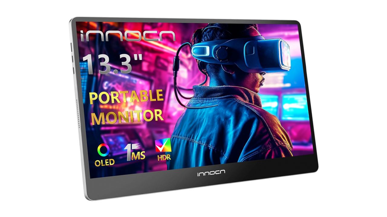 Portable gaming GAME CHANGER  Innocn OLED Portable Monitor Review 