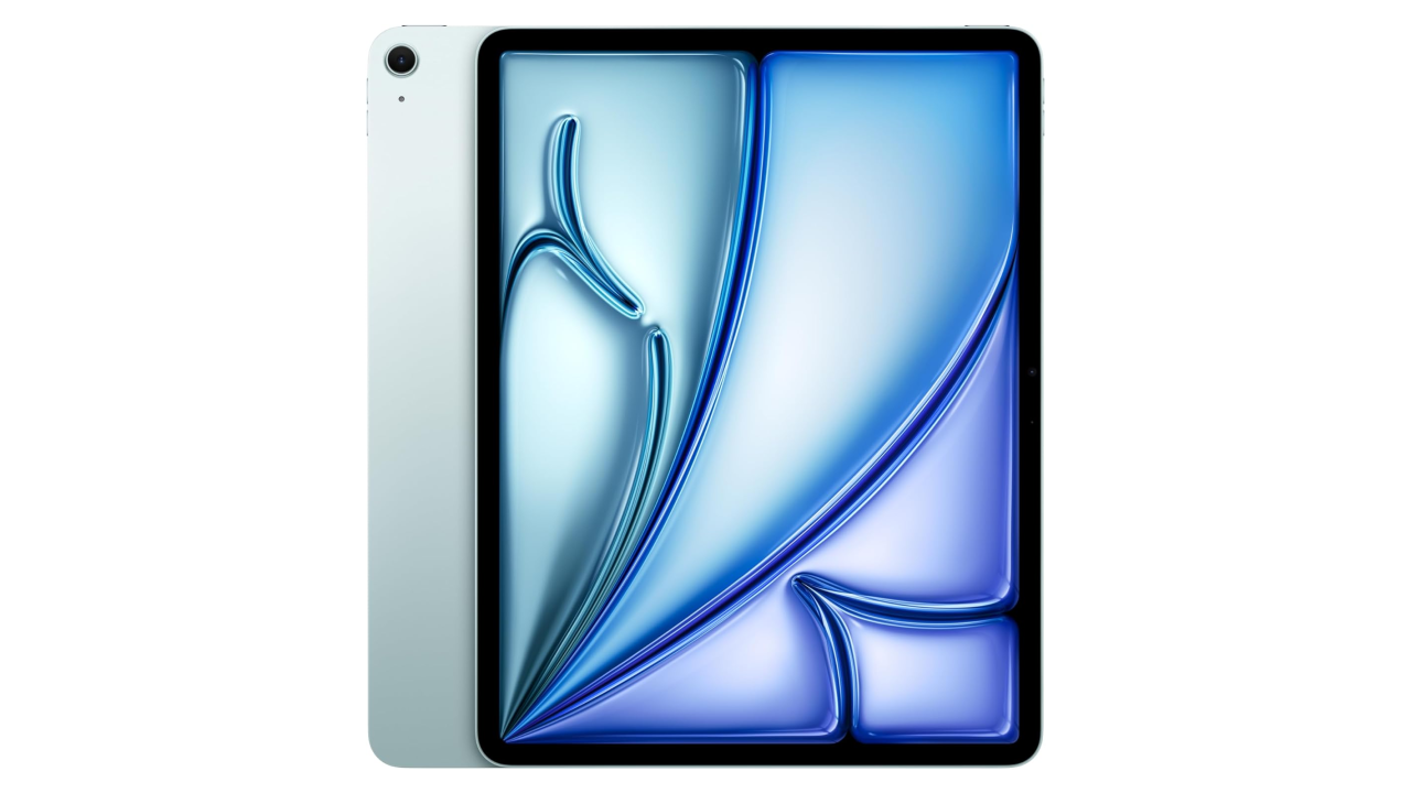 blue apple ipad air m2
