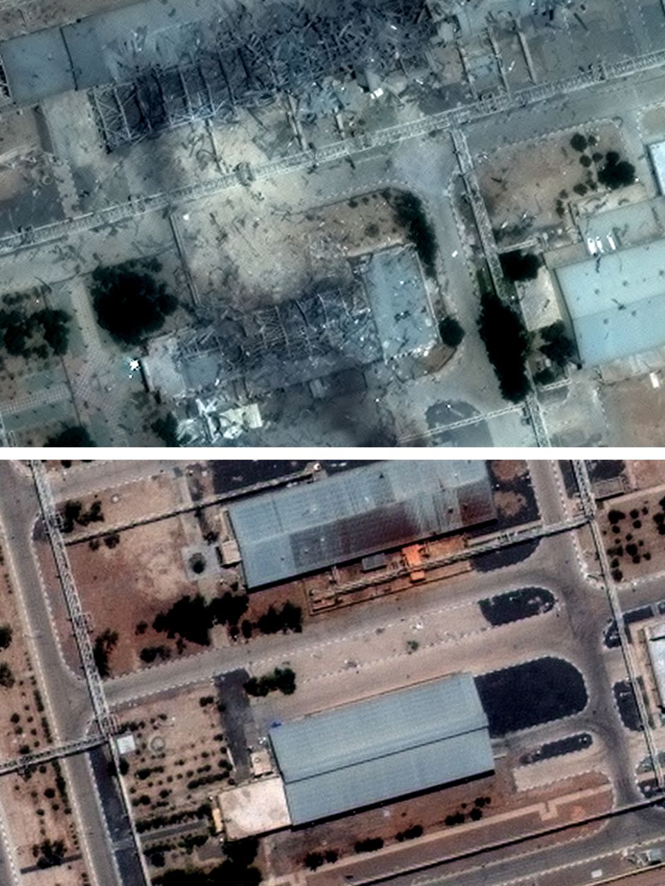 Iran’s largest nuclear complex was dealt a series of severe blows in US strikes on Sunday, a CNN analysis of satellite imagery found. See the before and after images, provided by Maxar Technologies, showing the damage visible at three of Iran's nuclear facilities. Initial damage assessments to the three sites are ongoing, according to the UN’s International Atomic Energy Agency.