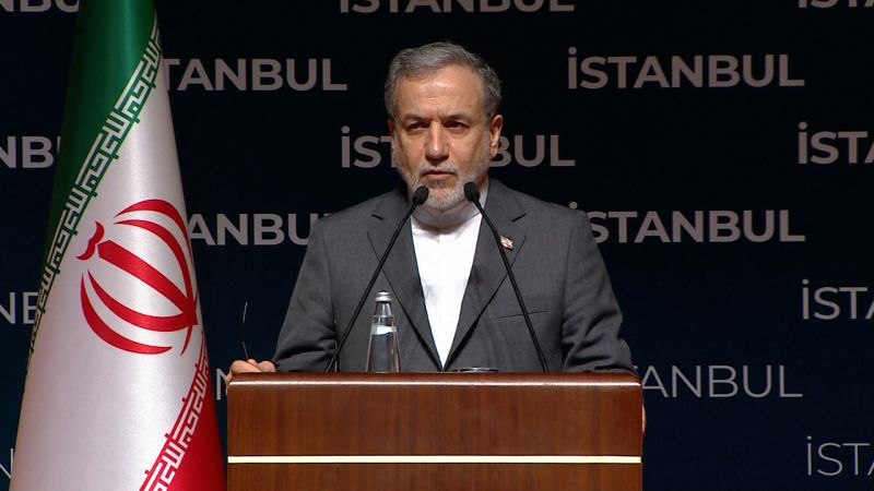 Hear Iranian foreign minister respond to US strikes on Iran