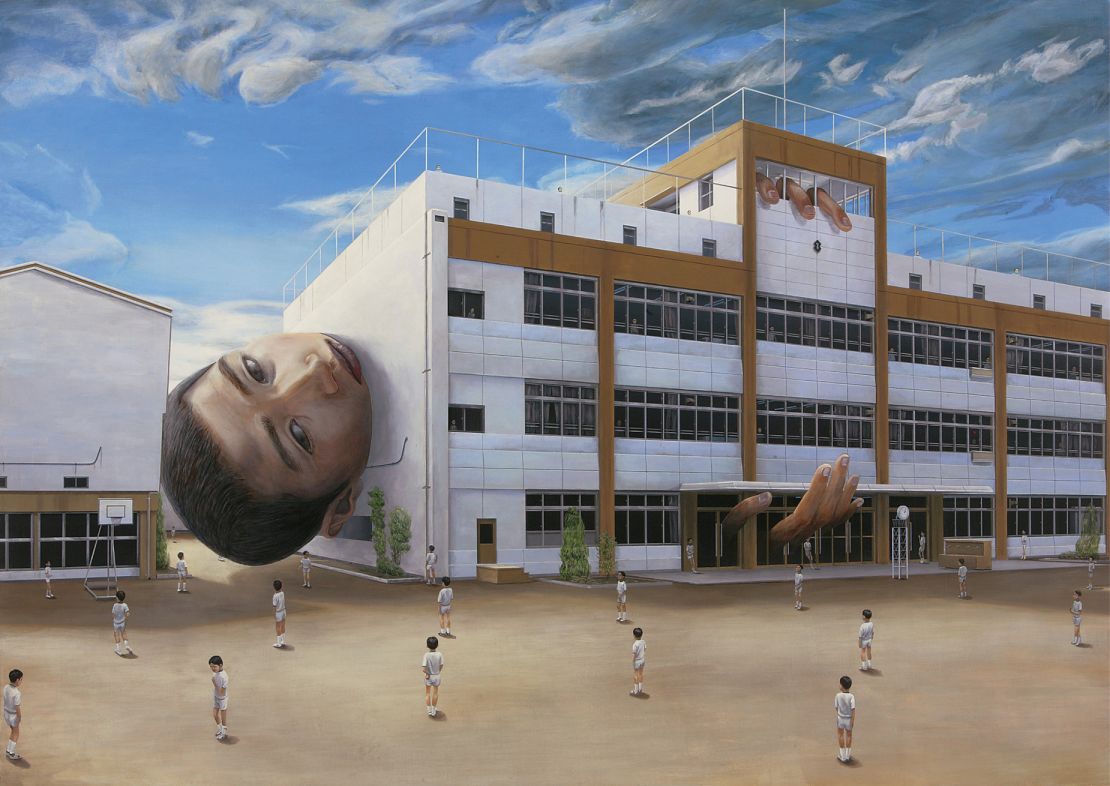 Tetsuya Ishida's 1999 painting "Prisoner."