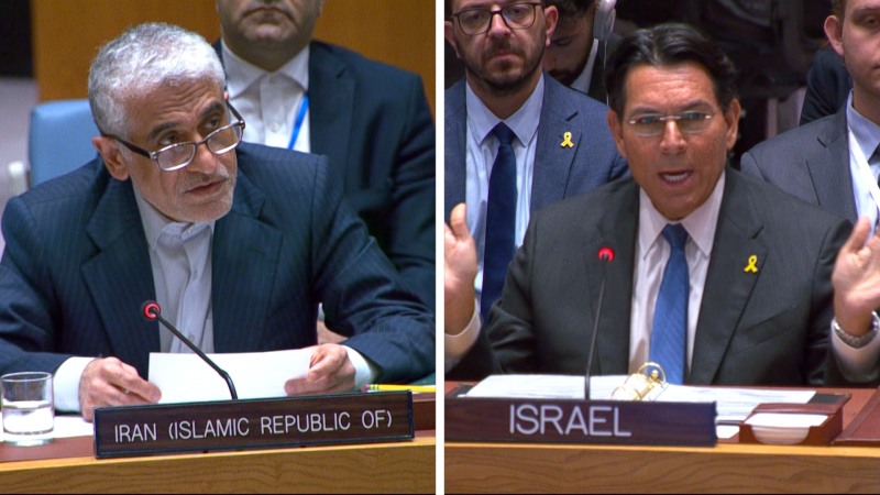 Israel and Iran vow to keep fighting at UN Security Council meeting