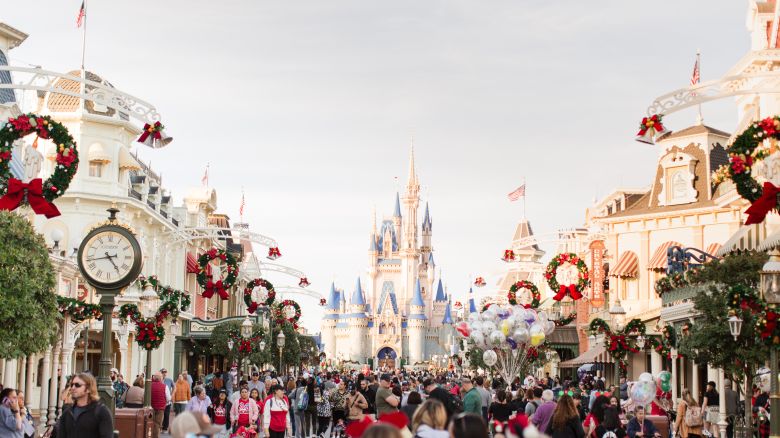 A photo of Main Street USA in Walt Disney World in Orlando, Florida