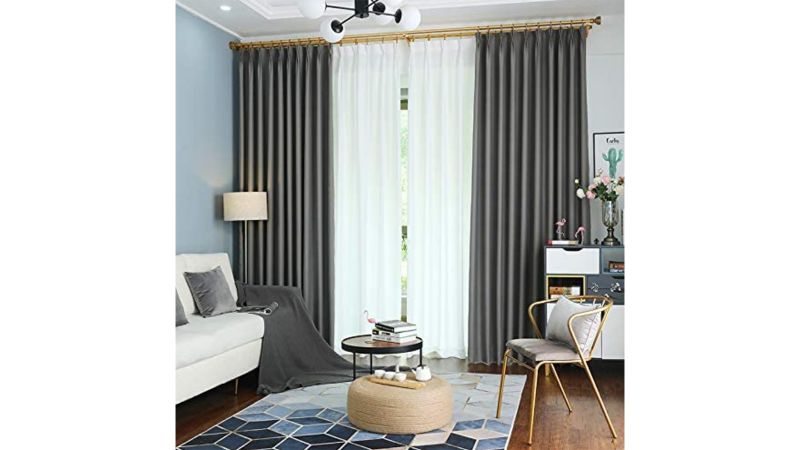 thermal backed blackout curtains