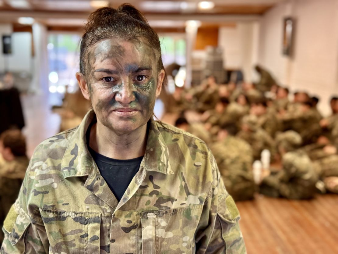With her message to Musk, Australian Senator Jacqui Lambie posted an image of herself in army fatigues taken at a Veteran Mentors' Junior Leadership camp in January.
