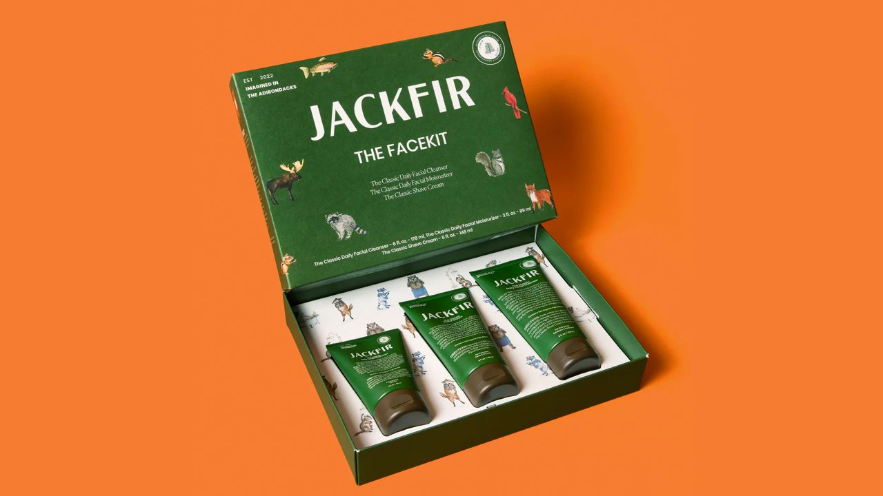 Three skin care products from Jackfir's The Facekit