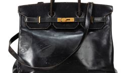 Jane Birkin's Original Birkin_On Sale at Sotheby's Paris_Shoulder Strap Detail