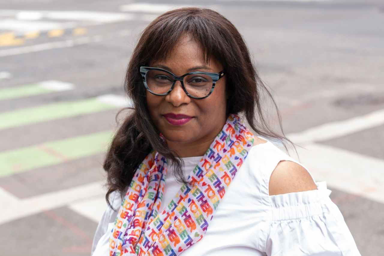 Janelle Bynum, the Democratic candidate running to represent Oregon's 5th Congressional District, poses for a photo on Sunday, July 21, 2024, in Portland, Oregon.