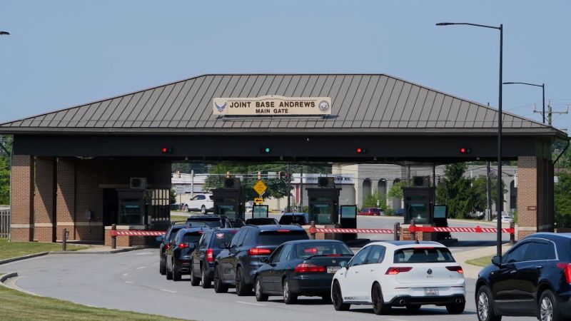 Suspicious package makes people sick at Joint Base Andrews, sources say