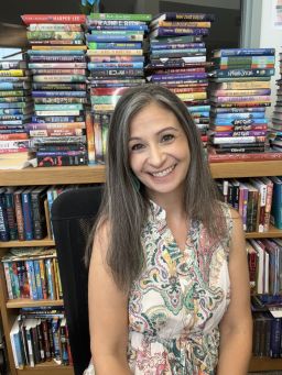 Jen Miller shares how she does her job as a librarian, as well as snippets of her personal life, with followers on TikTok.