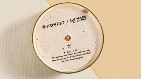 Honest x Made by DWC Soothing Myrrh Scented Candle 
