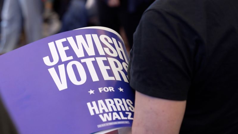 In battleground Pennsylvania, undecided Jewish voters could help swing the election