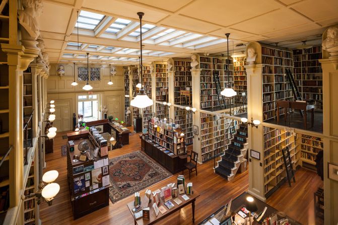 <strong>Providence Athenaeum: </strong>Founded in 1836, this independent library on historic Benefit Street is open to visitors.