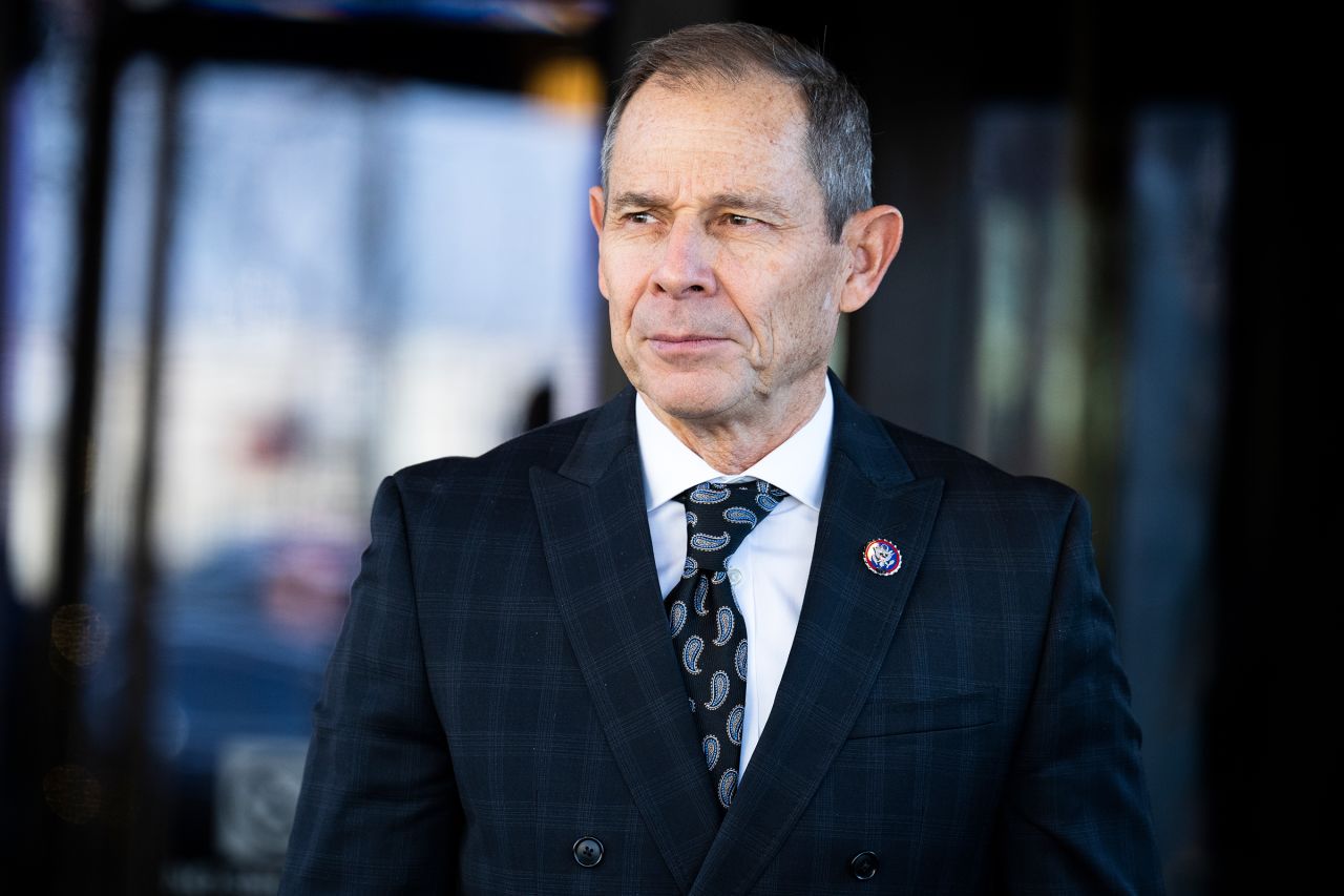 Rep. John Curtis leaves a meeting in Washington, DC, on December 1, 2021.