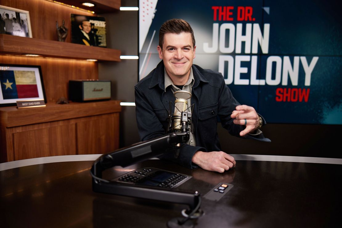 Delony offers callers to his show "real talk" about their relationship challenges and mental health struggles.