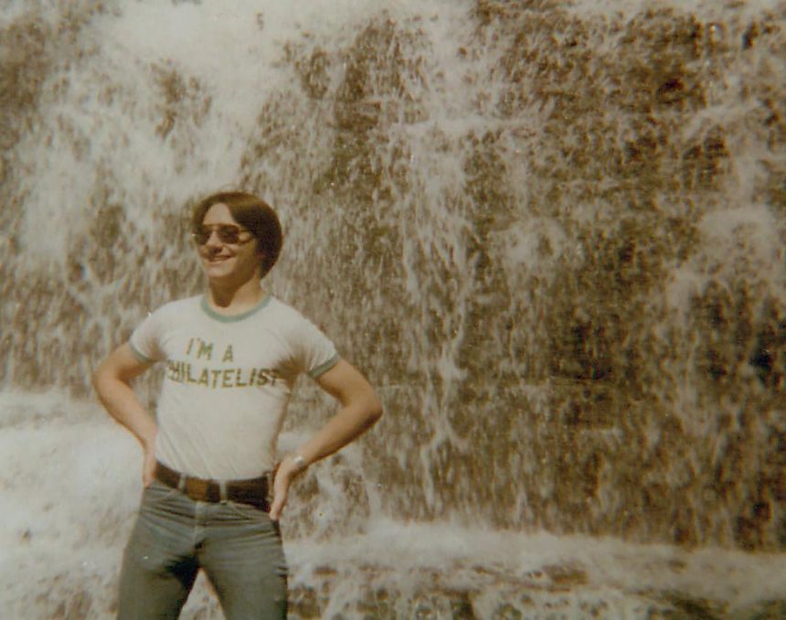 Here's John pictured earlier in 1980. He recalls being simultaneously “young and naive” and “pragmatic