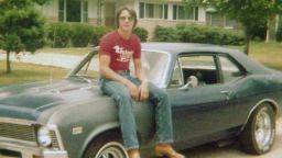 John with his 1969 Chevy Nova SS August 1980