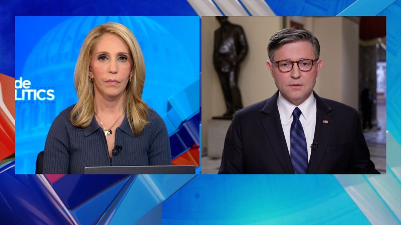 Speaker Johnson: yes to testing nuclear weapons, no to partially reopening the government