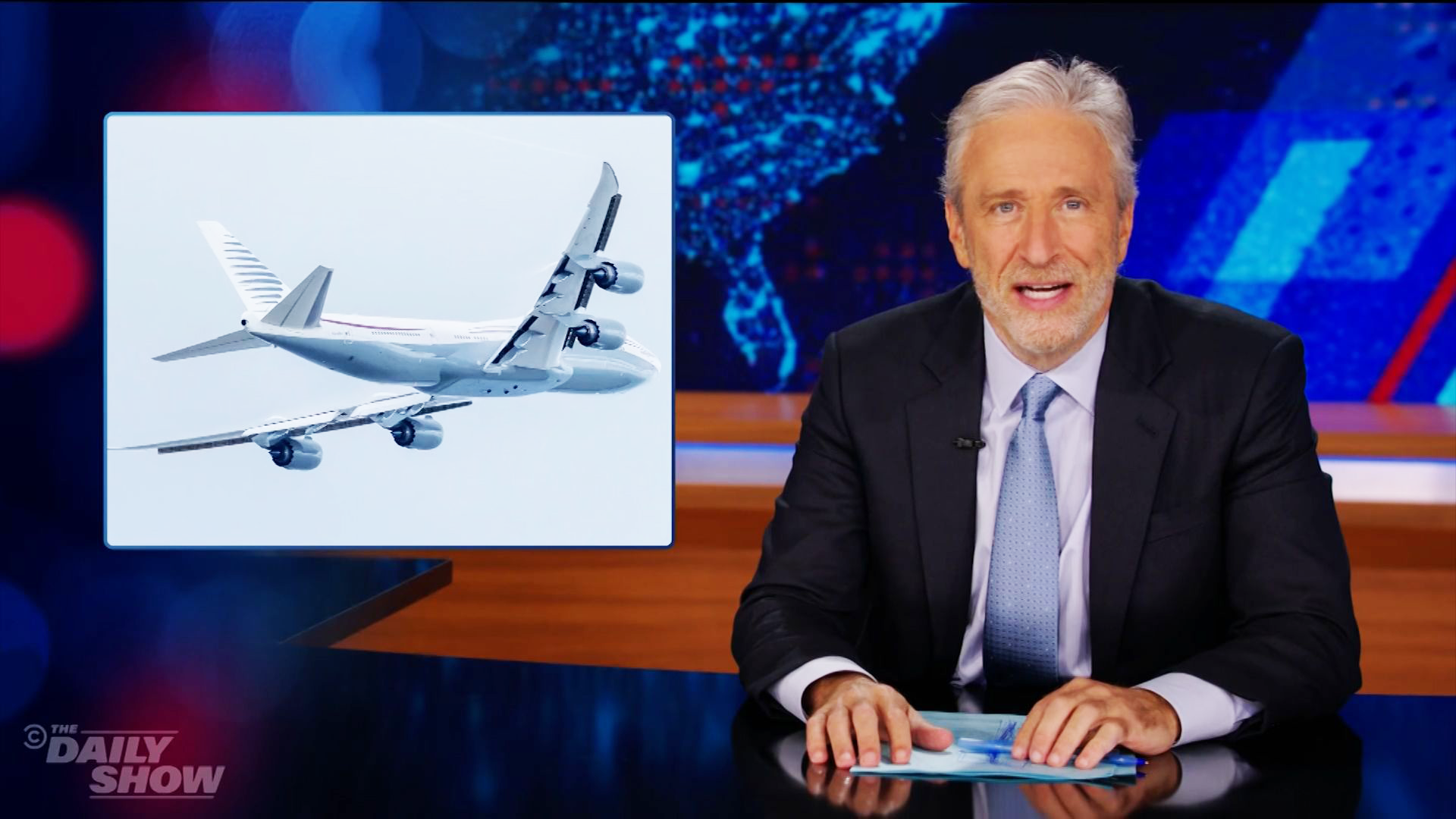 Jon Stewart mocks Trump's plan to accept a jet from the Qatari royal family