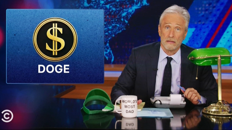 Jon Stewart scrutinizes Elon Musk’s DOGE initiative | CNN Business