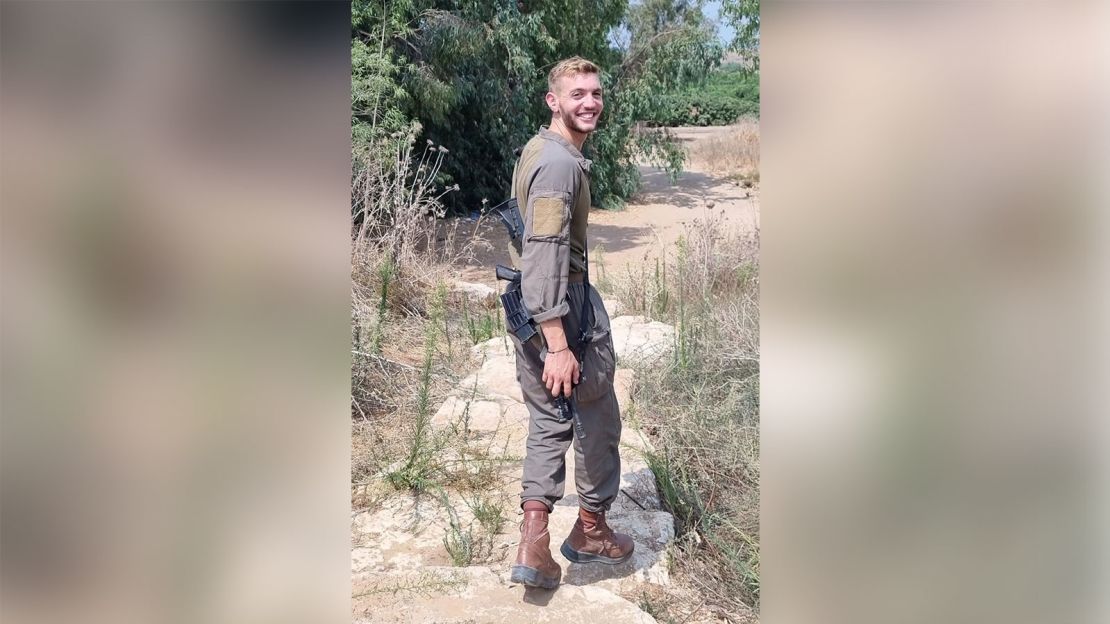 Jonathan, 21, son of Bella Savitsky, before he was killed on October 7, 2023.