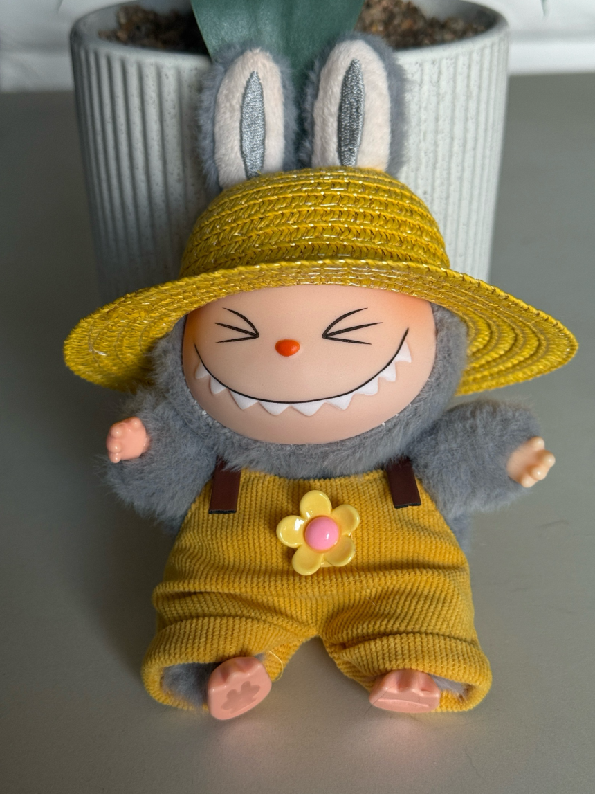 Joselyn Chamorro's fake Labubu, which is still "really cute" to her.
