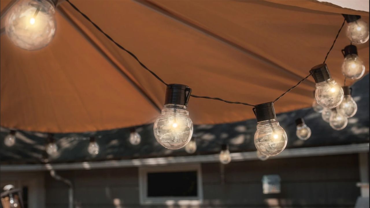 The Best Outdoor String Lights, According to Interior Designers