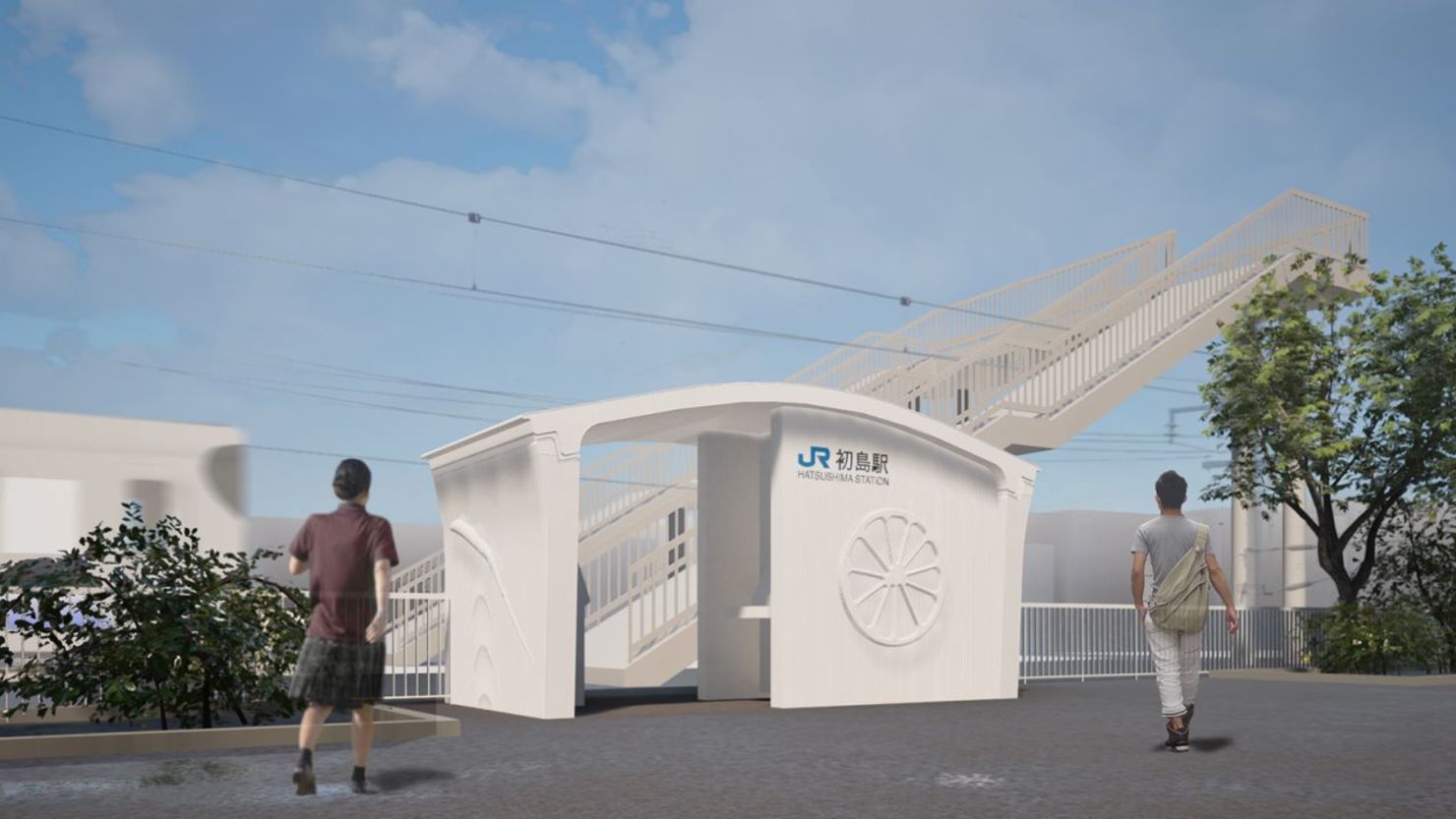 La primera estación de tren impresa en 3D del mundo se construirá en Japón en solo seis horas.