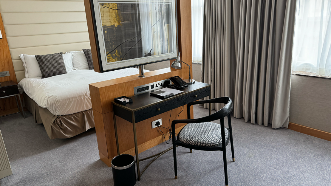 Junior suite at the Conrad St James London