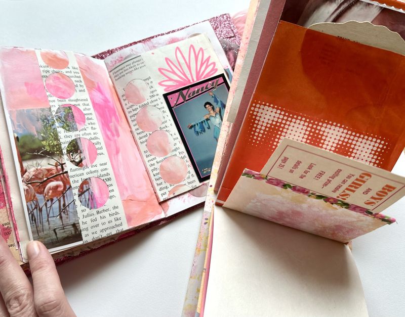 Go for a work - eclectic junk journal
