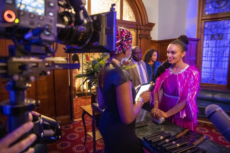 Behind the scenes of 'Queen Sono,' the first Netflix Original commissioned on the African continent.