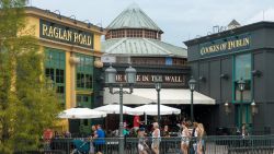 Raglan Road and Cookes of Dublin restaurants in Disney Springs, Walt Disney World, Orlando, Florida, August 2017.