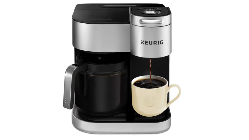 Dual coffee maker and k cup best sale