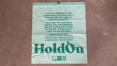 HoldOn Compostable Tall Kitchen Trash Bags