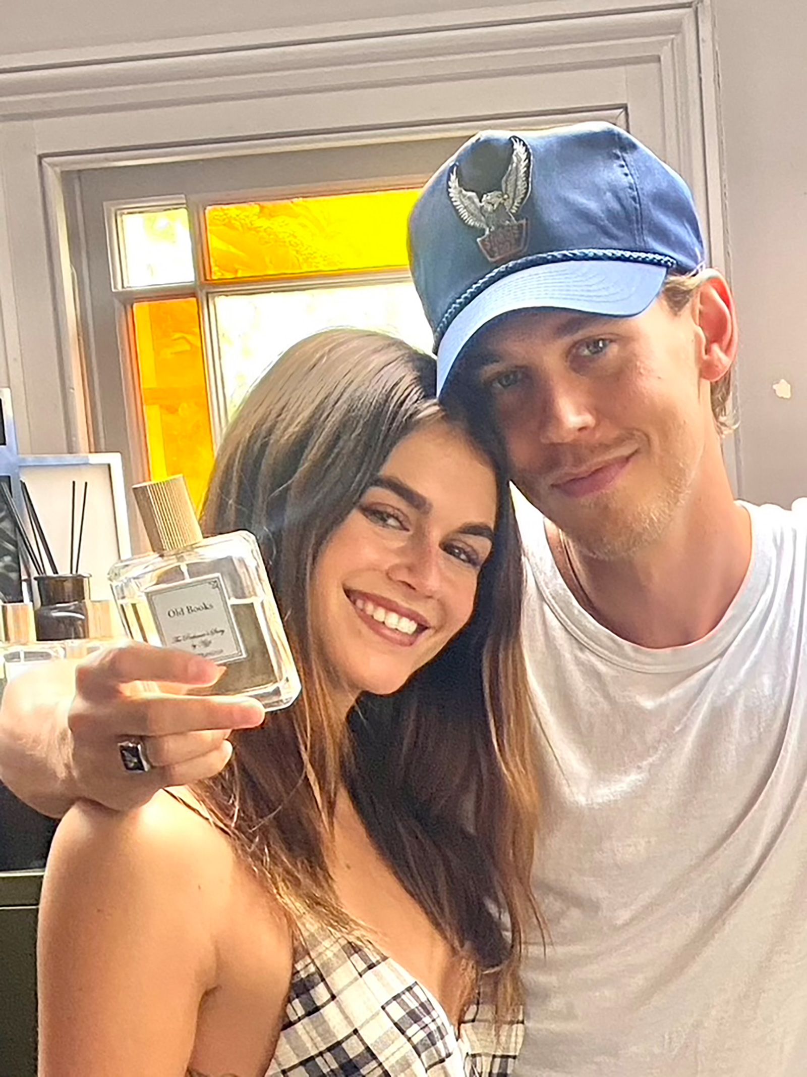 Actor Austin Butler has commissioned a scent specifically for a forthcoming role. He is seen here with his model girlfriend Kaia Gerber.