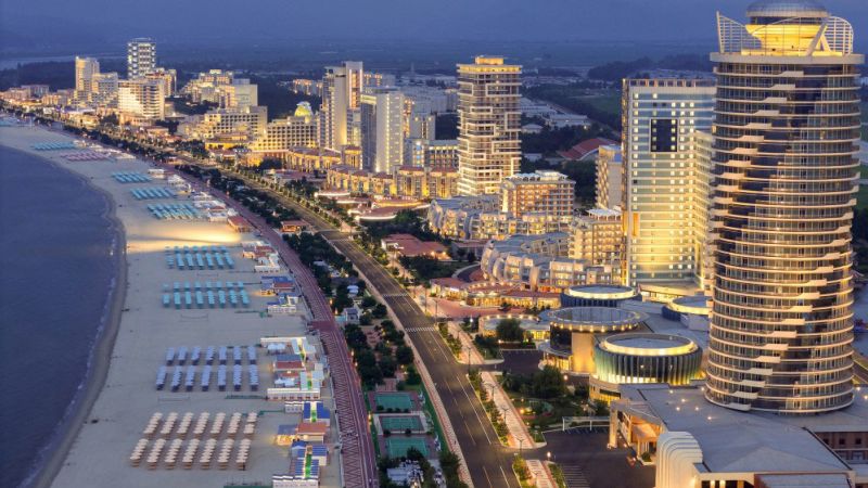Who will visit North Korea’s newly-opened Kalma beach resort for 20,000 people?