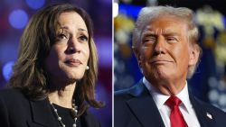 Vice President Kamala Harris and President-elect Donald Trump.