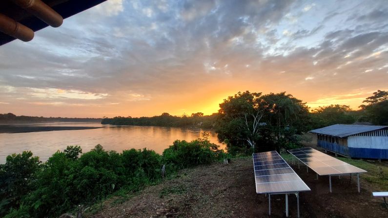 The organization has opened four solar centers across Ecuador, which provide a community space for the Achuar, and can be used to charge the solar boats as well as providing power for lighting and internet to remote villages.