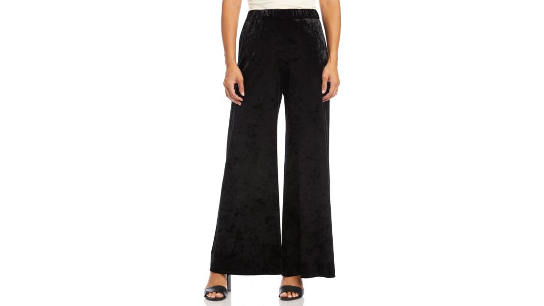 Karen Kan Wide Leg Velvet Pants